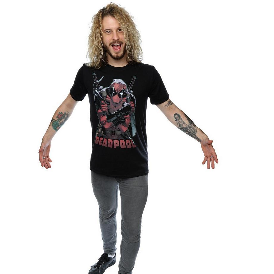 MARVEL Ready For Action Deadpool T-Shirt  