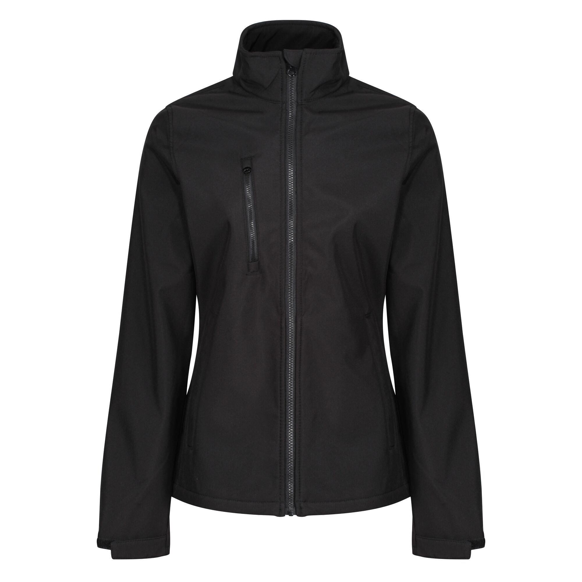 Image of "ablaze" Softshelljacke, Dreilagige Membrane Damen Schwarz 44