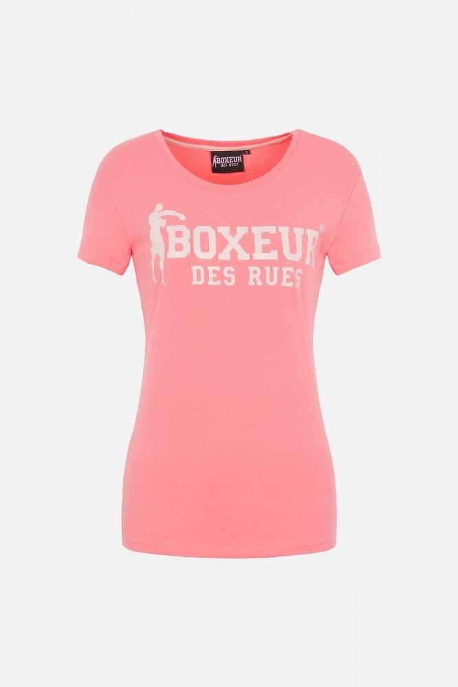 BOXEUR DES RUES  T-shirt avec logo sur le devant 