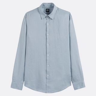 La Redoute Collections Signature Camicia Dritta Lino Maniche Lunghe  