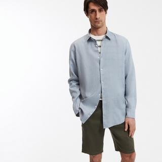 La Redoute Collections Signature Camicia Dritta Lino Maniche Lunghe  