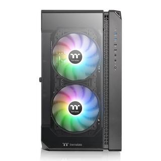 Thermaltake  View 51 TG ARGB Midi Tower Schwarz 