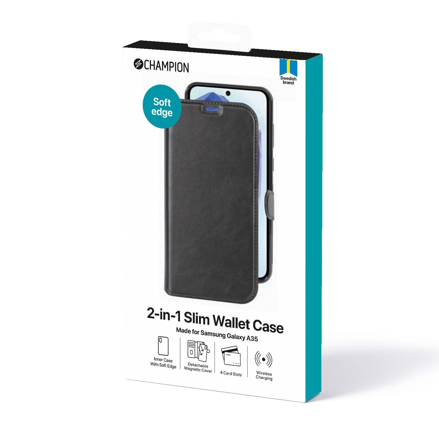 Champion  2-in-1 Slim Wallet Galaxy A35 