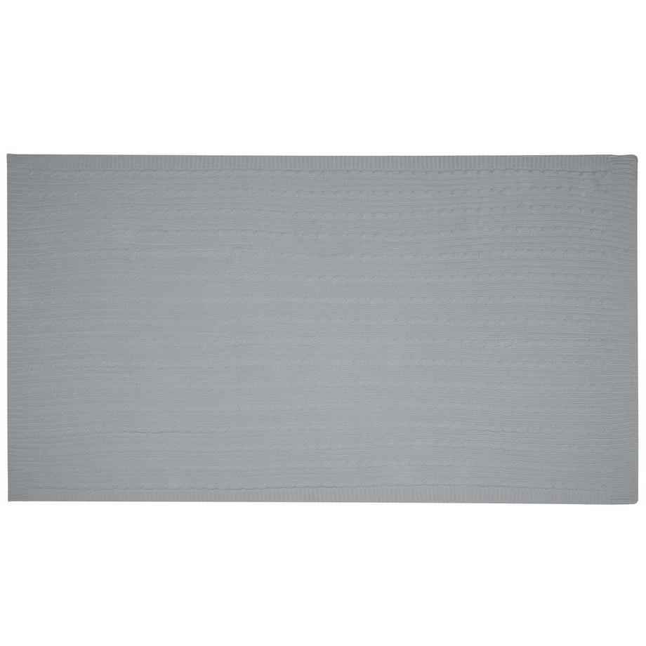 Beliani Anamur Skandinavische Baumwoll Kuscheldecke  