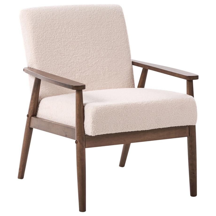 Beliani Wohnzimmer Set aus Bouclé  ESRUM  
