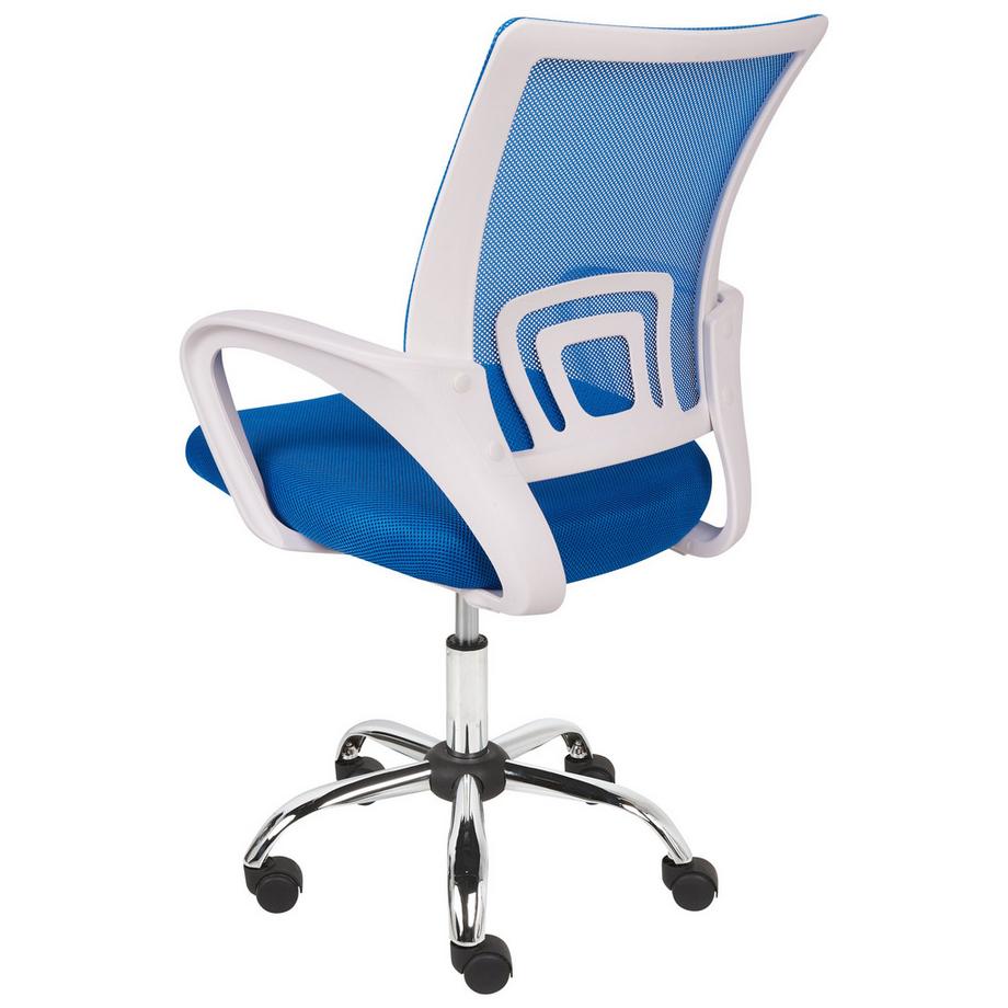 Beliani Chaise de bureau en Tissu maillé Minimaliste SOLID  