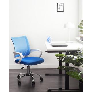 Beliani Chaise de bureau en Tissu maillé Minimaliste SOLID  