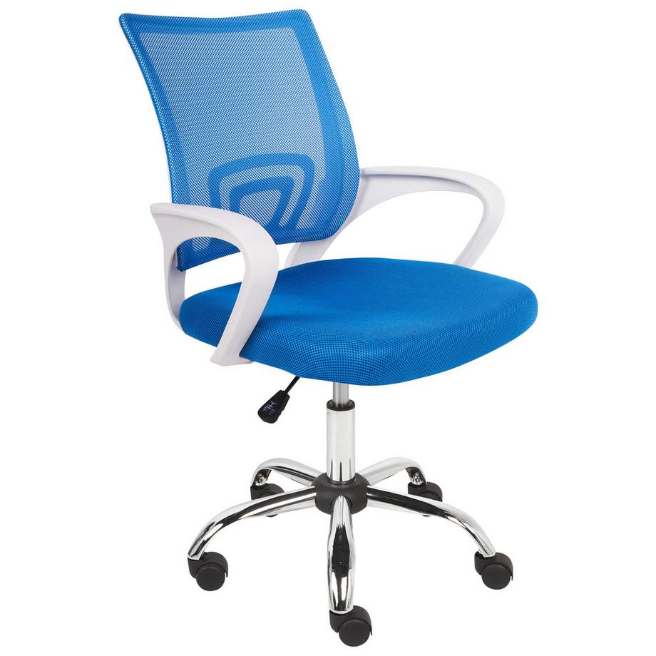 Beliani Chaise de bureau en Tissu maillé Minimaliste SOLID  