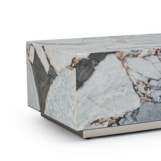 AM.PM Table basse cube en marbre  