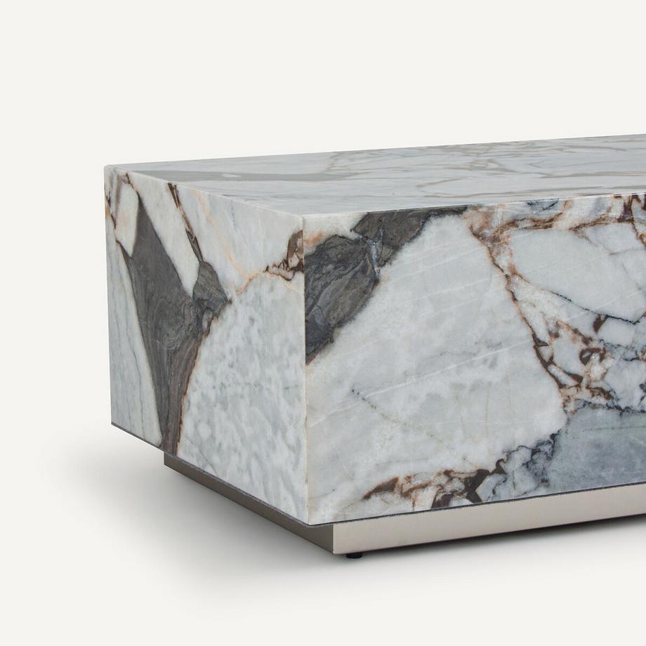 AM.PM Table basse cube en marbre  