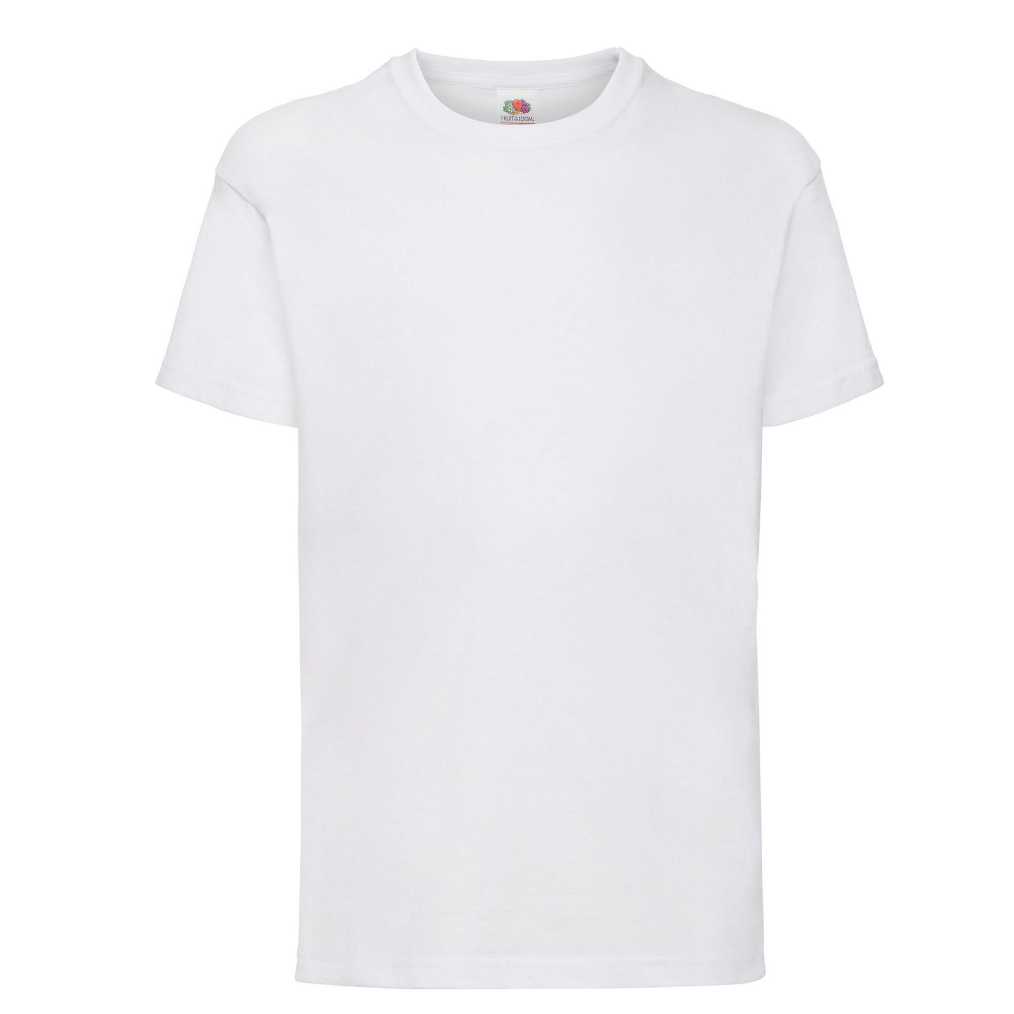 Image of Value Tshirt Mädchen Weiss 140/146