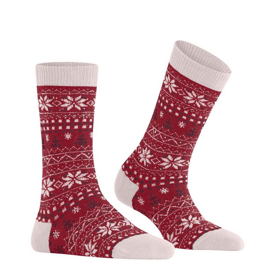 FALKE Country Calling Gemusterte City Socken  