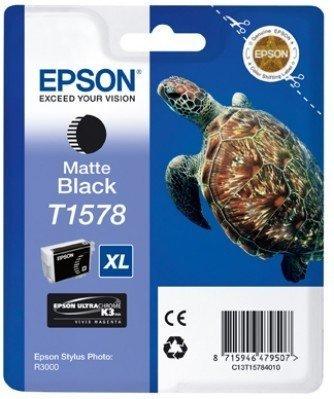 EPSON  EPSON Tintenpatrone matte schwarz T157840 Stylus Photo R3000 26ml 