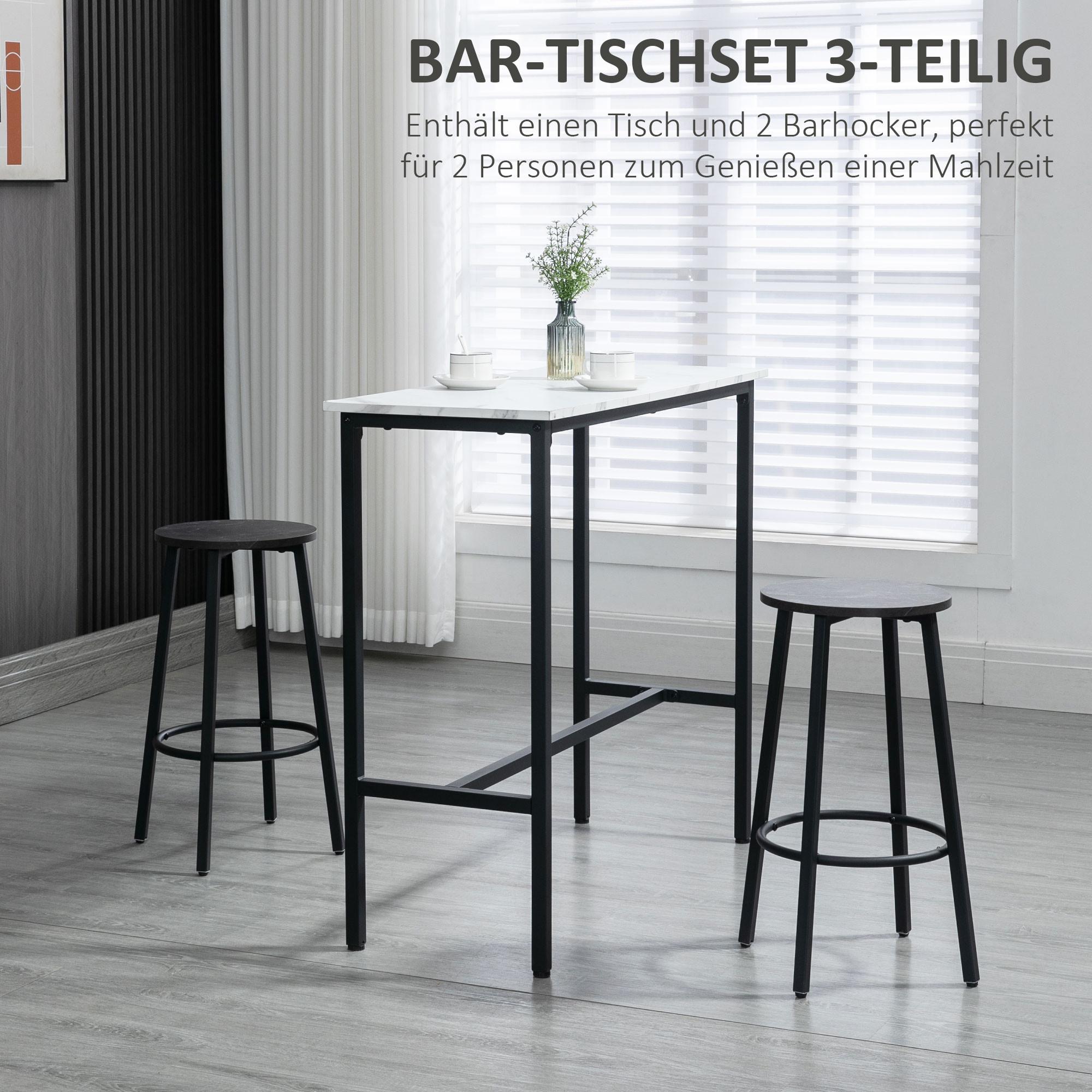 HOMCOM Bartisch-Set  