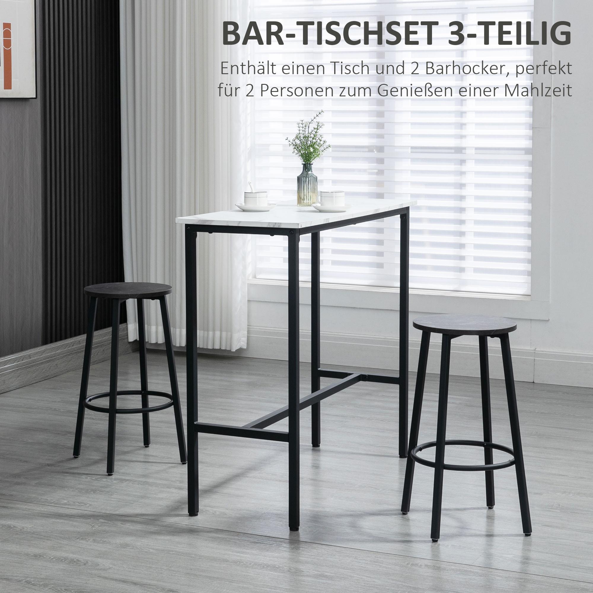 HOMCOM  Bartisch-Set 