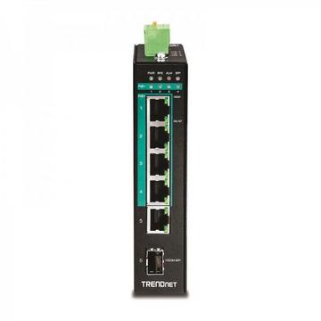 I-PG541 5-Port Switch PoE+ Industrial Gigabit DIN-Rail