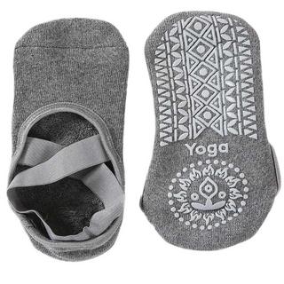 B2X  Chaussettes de yoga modèle cheville - Gris 