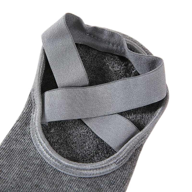 B2X  Yoga-Socken im Knöchelmodell - Grau 
