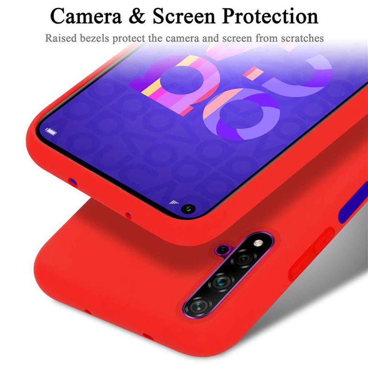 Cadorabo  Housse compatible avec Honor 20 / 20S / Huawei NOVA 5T - Coque de protection en silicone TPU flexible 