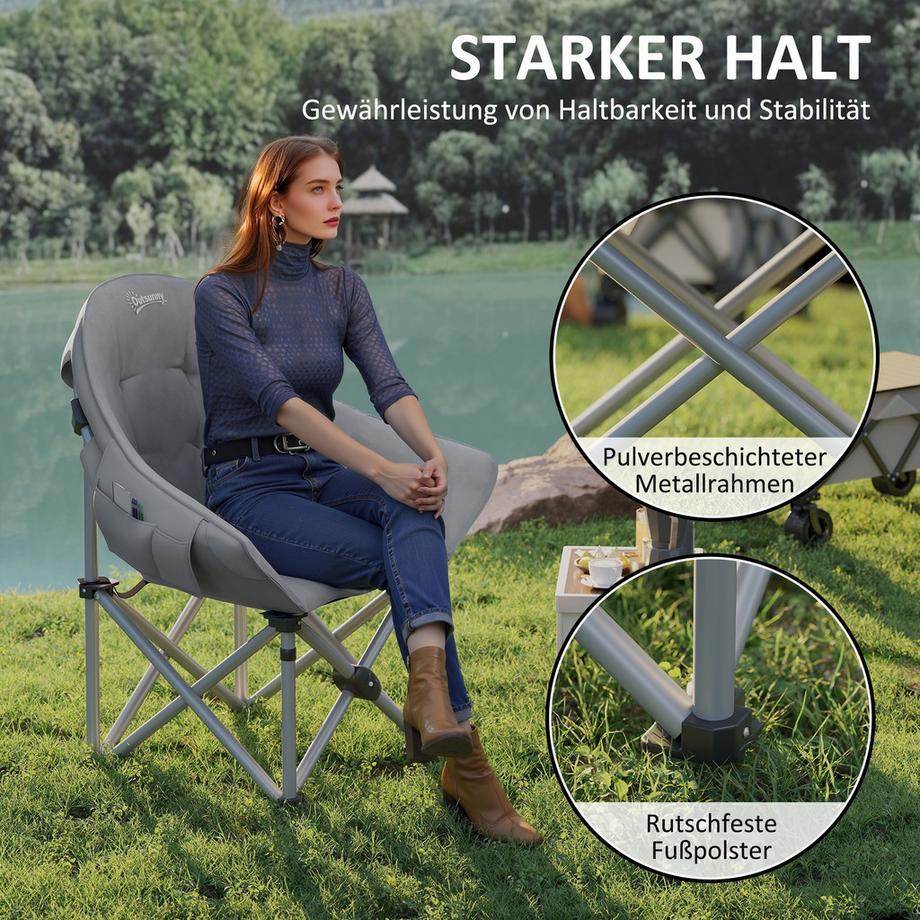 Outsunny  Campingstuhl 