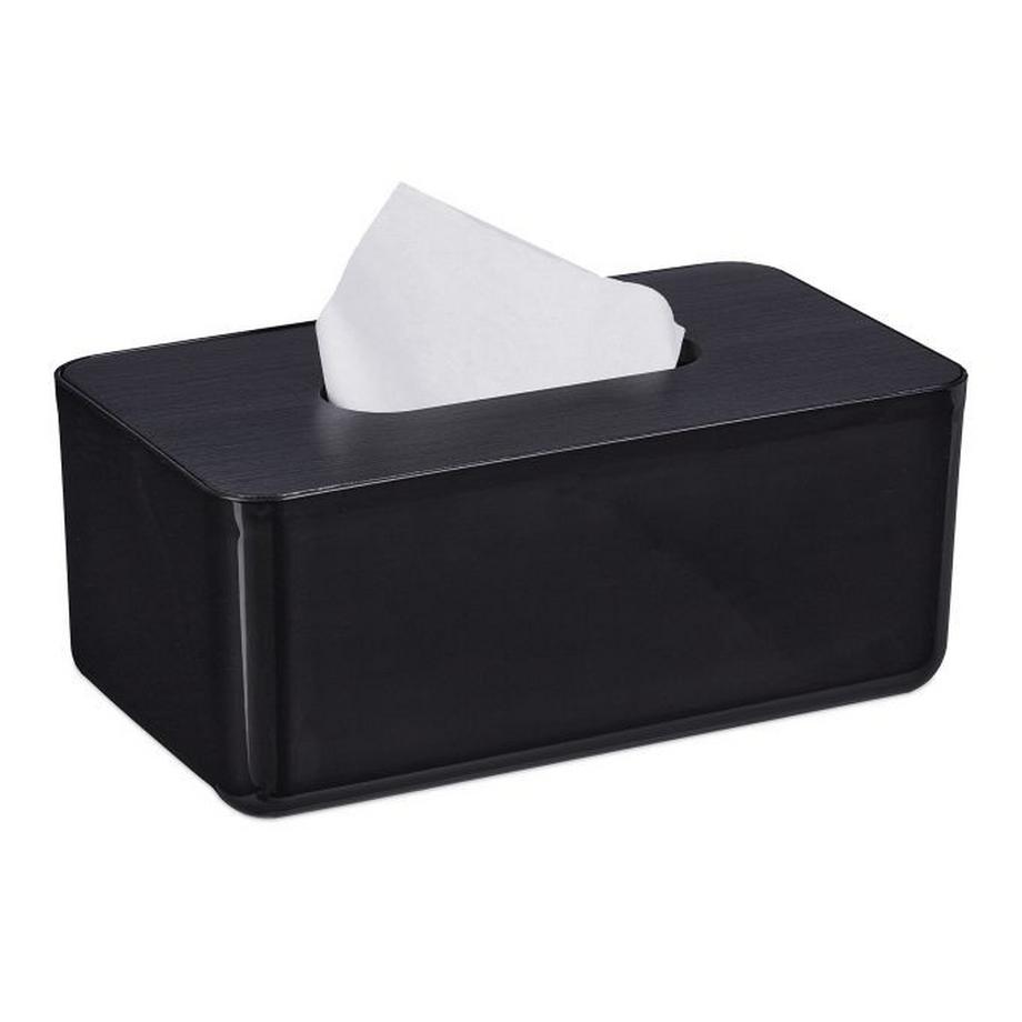 Boîte à mouchoirs avec couvercle en bambou