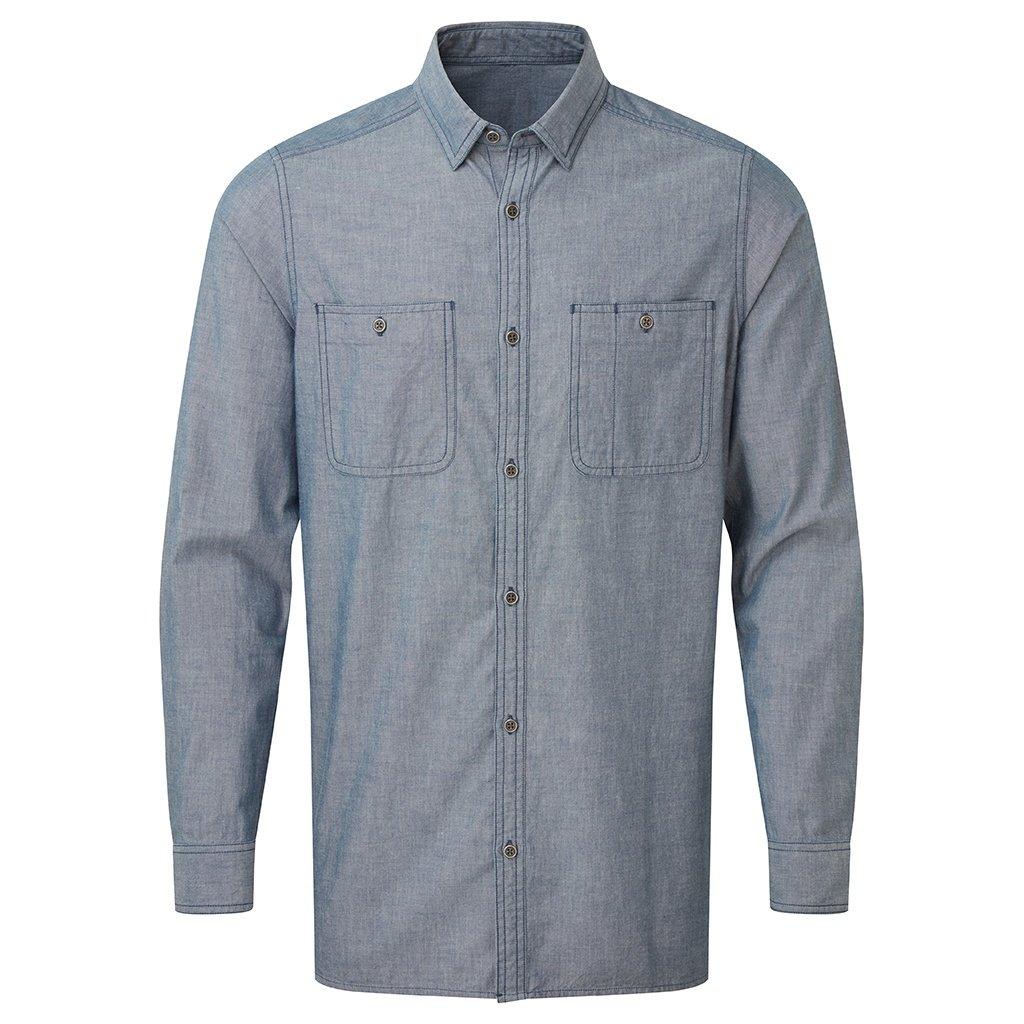 Image of Hemd Herren Indigo 3XL
