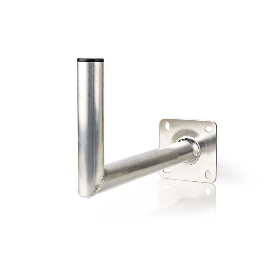 Nedis  Satelliten-Wandhalterung | Abstand zur Wand: 450 mm | Durchmesser Klemme: 50 mm | Maximale Schüsselgröße: 100 cm | Aluminium | Silber 