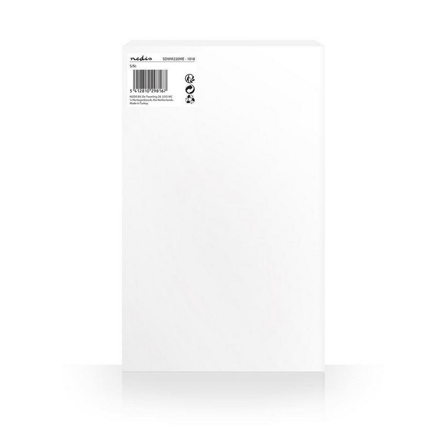 Nedis  Satelliten-Wandhalterung | Abstand zur Wand: 450 mm | Durchmesser Klemme: 50 mm | Maximale Schüsselgröße: 100 cm | Aluminium | Silber 