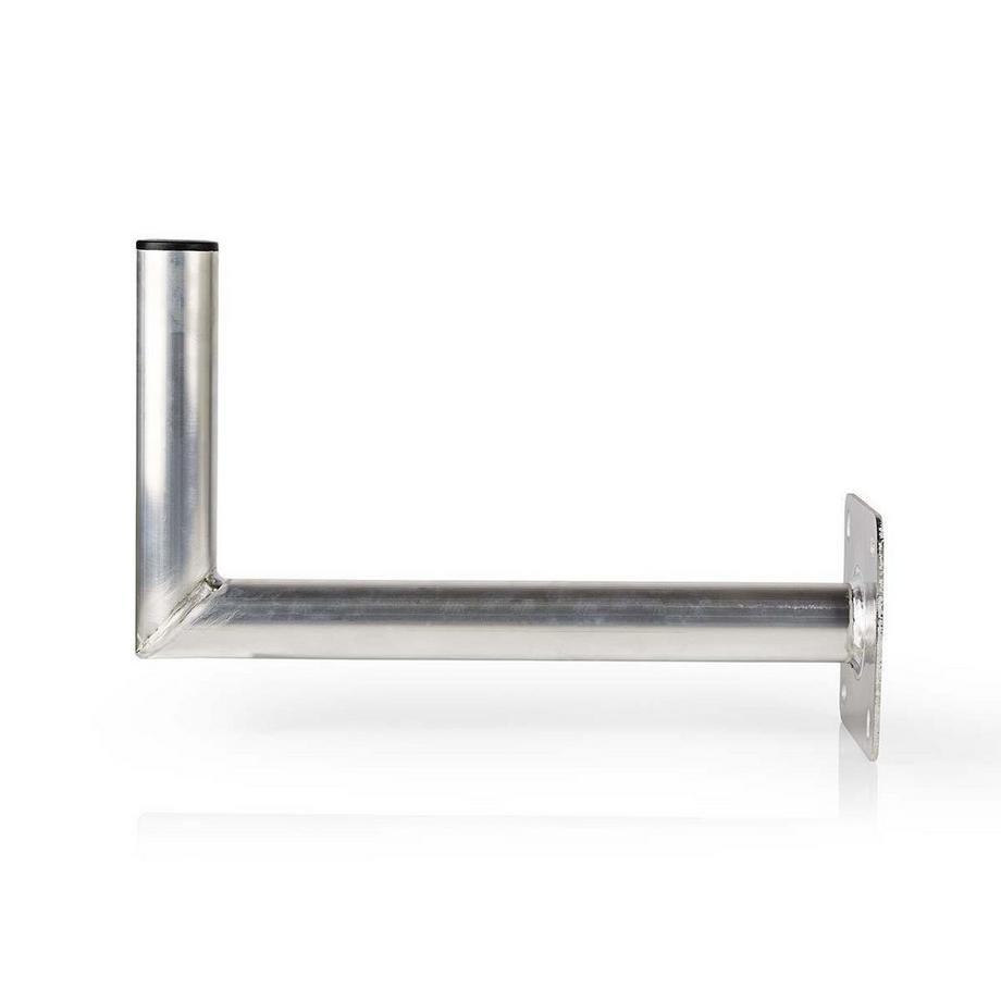 Nedis  Satelliten-Wandhalterung | Abstand zur Wand: 450 mm | Durchmesser Klemme: 50 mm | Maximale Schüsselgröße: 100 cm | Aluminium | Silber 