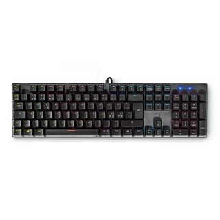 Nedis  Verkabelte Gaming-Tastatur | USB Typ-A | Mechanische Tasten | LED | QWERTY | ND-Layout | USB-Stromversorgung | Länge des Stromkabels: 1,50 m | Gaming 