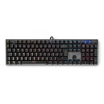 Verkabelte Gaming-Tastatur | USB Typ-A | Mechanische Tasten | LED | QWERTY | ND-Layout | USB-Stromversorgung | Länge des Stromkabels: 1,50 m | Gaming