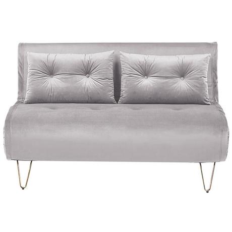 Beliani 2 Sitzer Sofa aus Samtstoff Modern VESTFOLD  