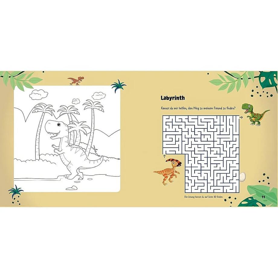 Tattoobuch Dinosaurier frechverlag Gebundene Ausgabe 