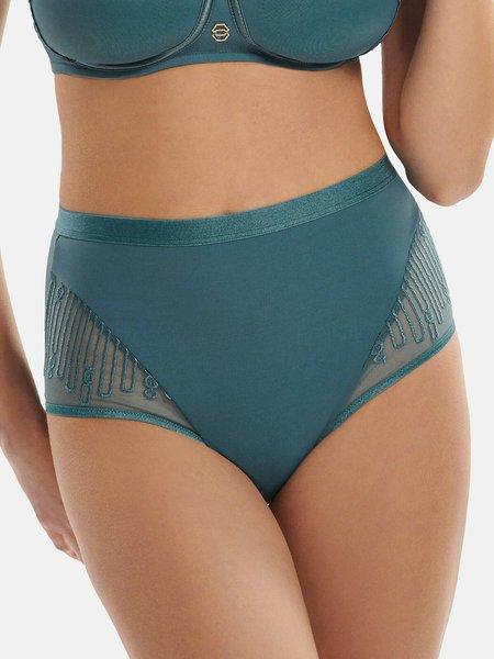 Image of Slip Mit Hoher Taille Ivonne Damen Grün 38