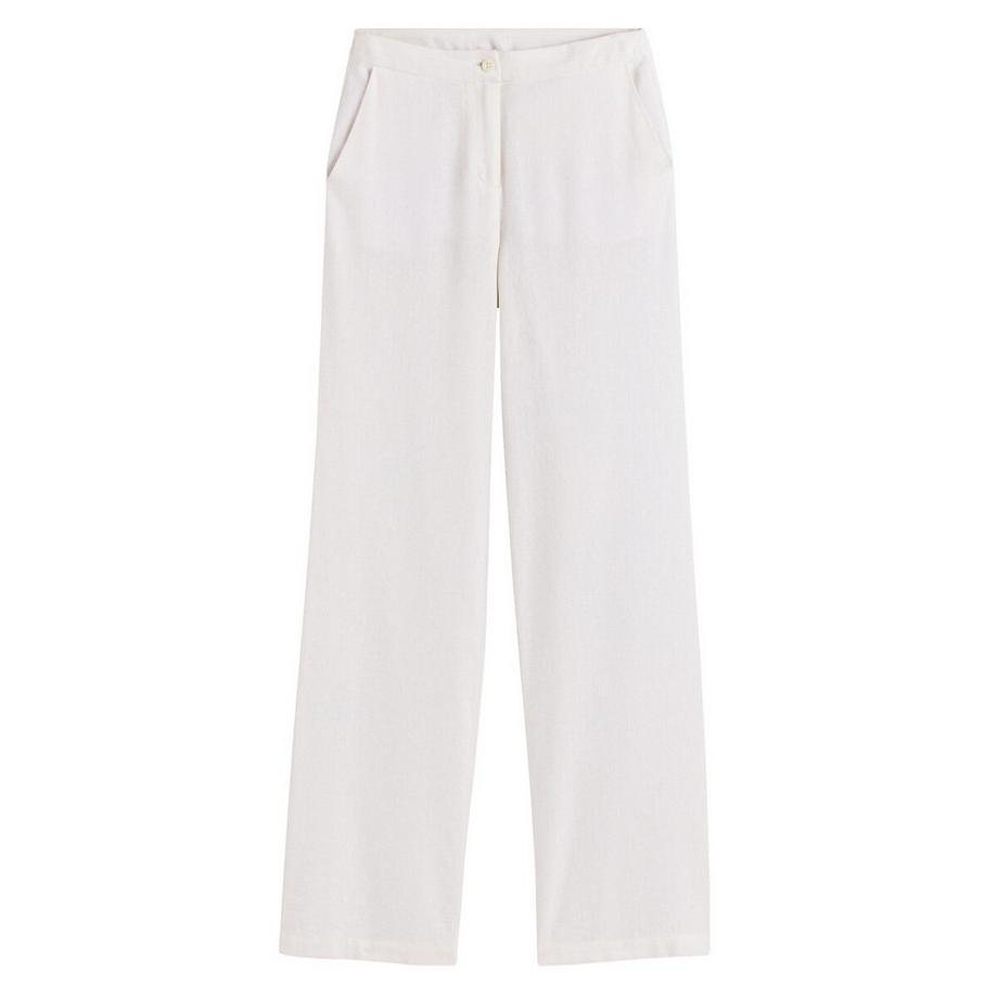 La Redoute Collections Weite Leinenmischhose  