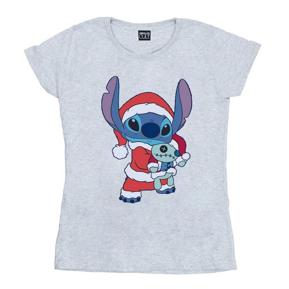 Disney Stitch Weihnachts-Santa Kostüm T-Shirt  