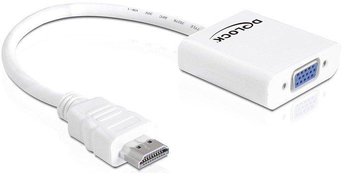 DeLock  DeLOCK 65346 Videokabel-Adapter VGA (D-Sub) HDMI Typ A (Standard) Weiß 