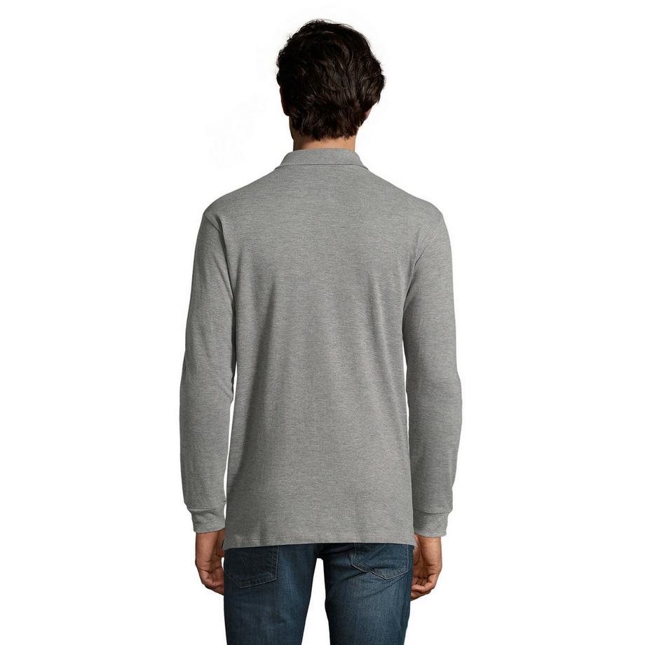 SOLS Star Langärmeliges Poloshirt  