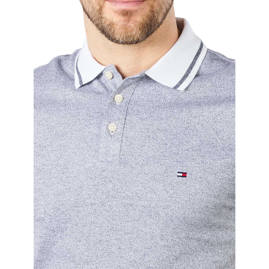 TOMMY HILFIGER Pretwist Mouline Tipped Polo  
