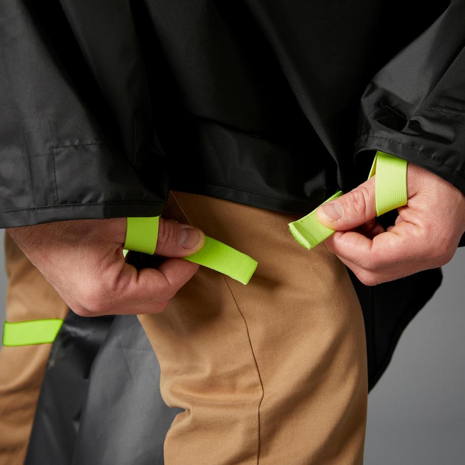 BTWIN  Velo Poncho City Sichtbarkeit Tag und Nacht Polyester 