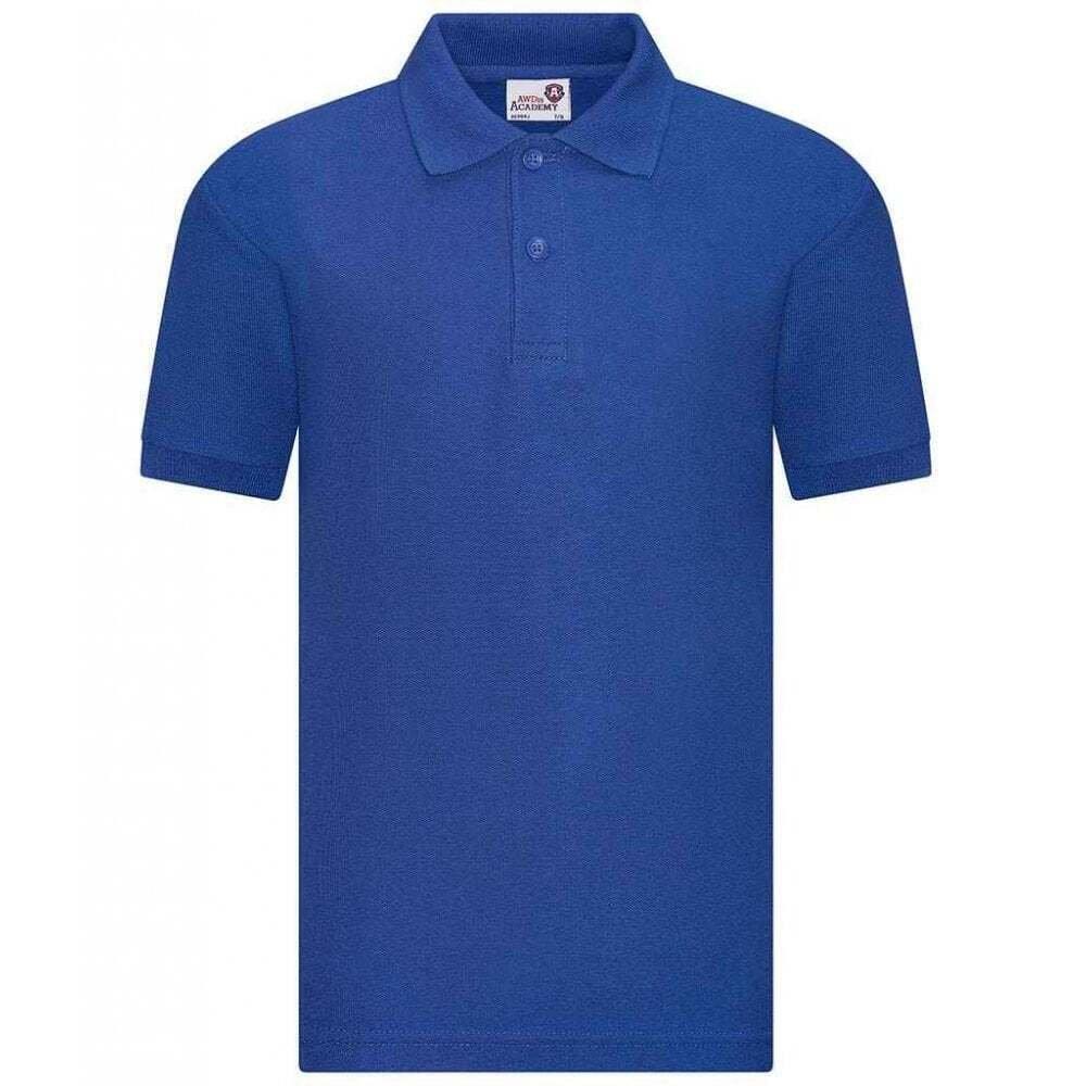 Image of Academy Poloshirt Mädchen Königsblau 128