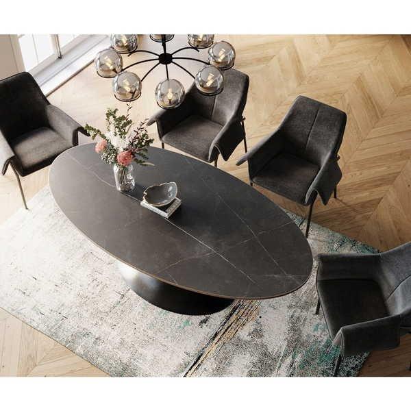 KARE Design Table Grande Possibilité noir 220x120  