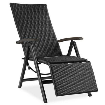 Fauteuil de relaxation pliable avec repose-pieds Brisbane