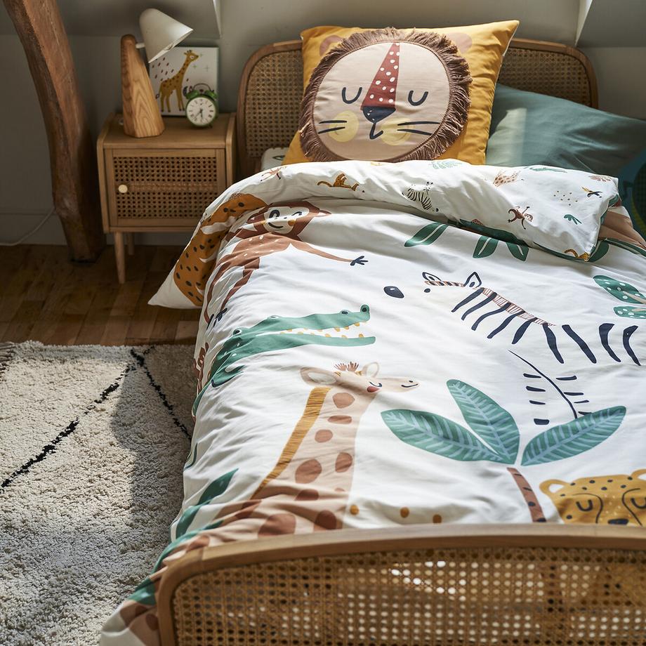 La Redoute Intérieurs Junglito Housse de couette Coton Bio  