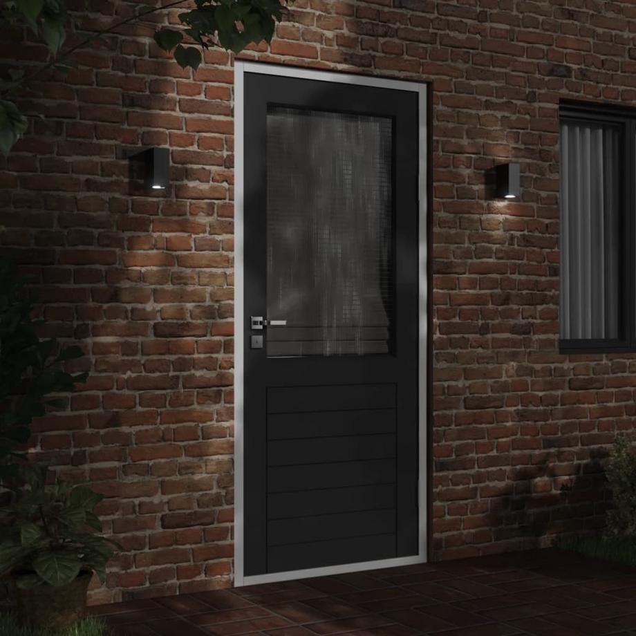 VidaXL Applique murale d'extérieur aluminium  