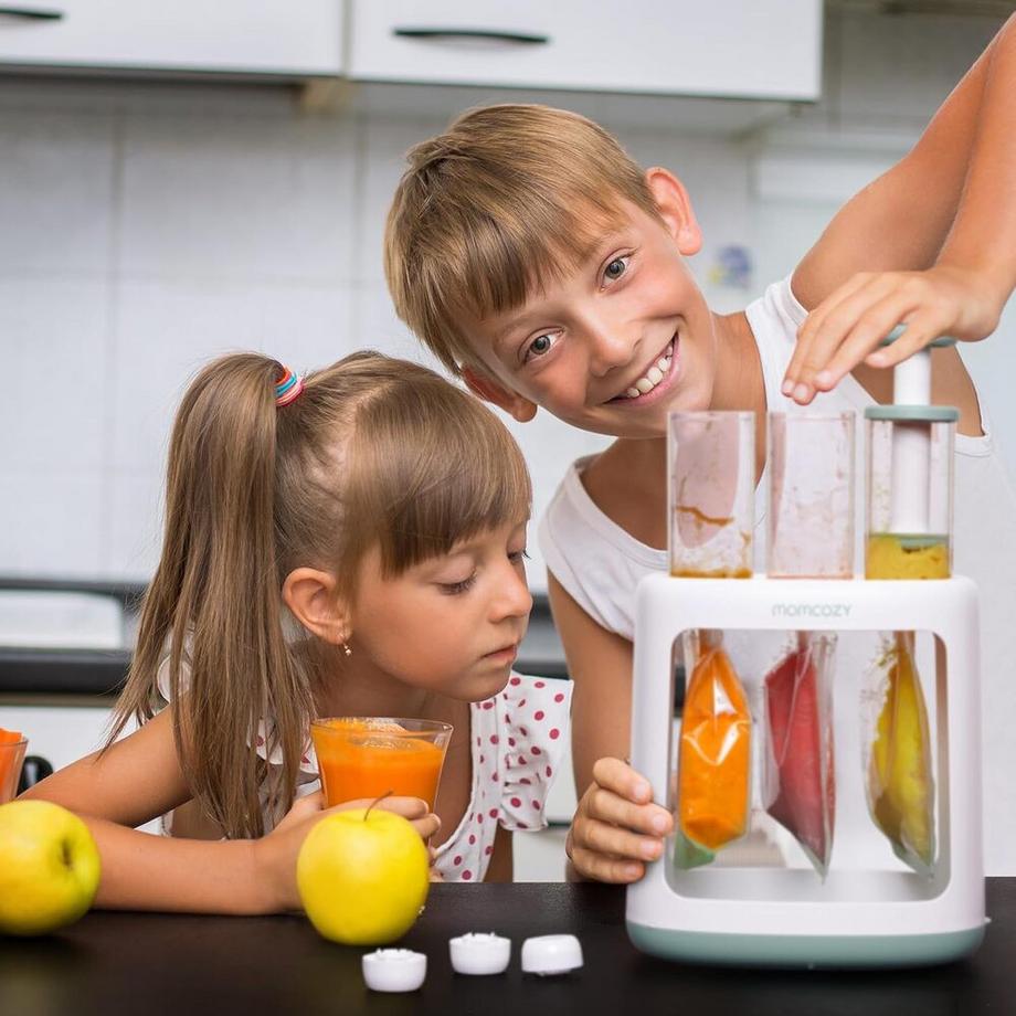 Momcozy  Babybrei-Zubereiter mit Aufbewahrungsfunktion 