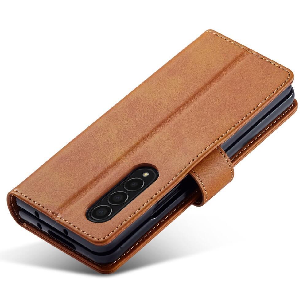 Cover-Discount  Galaxy Z Fold4 5g - Leder Etui Hülle 