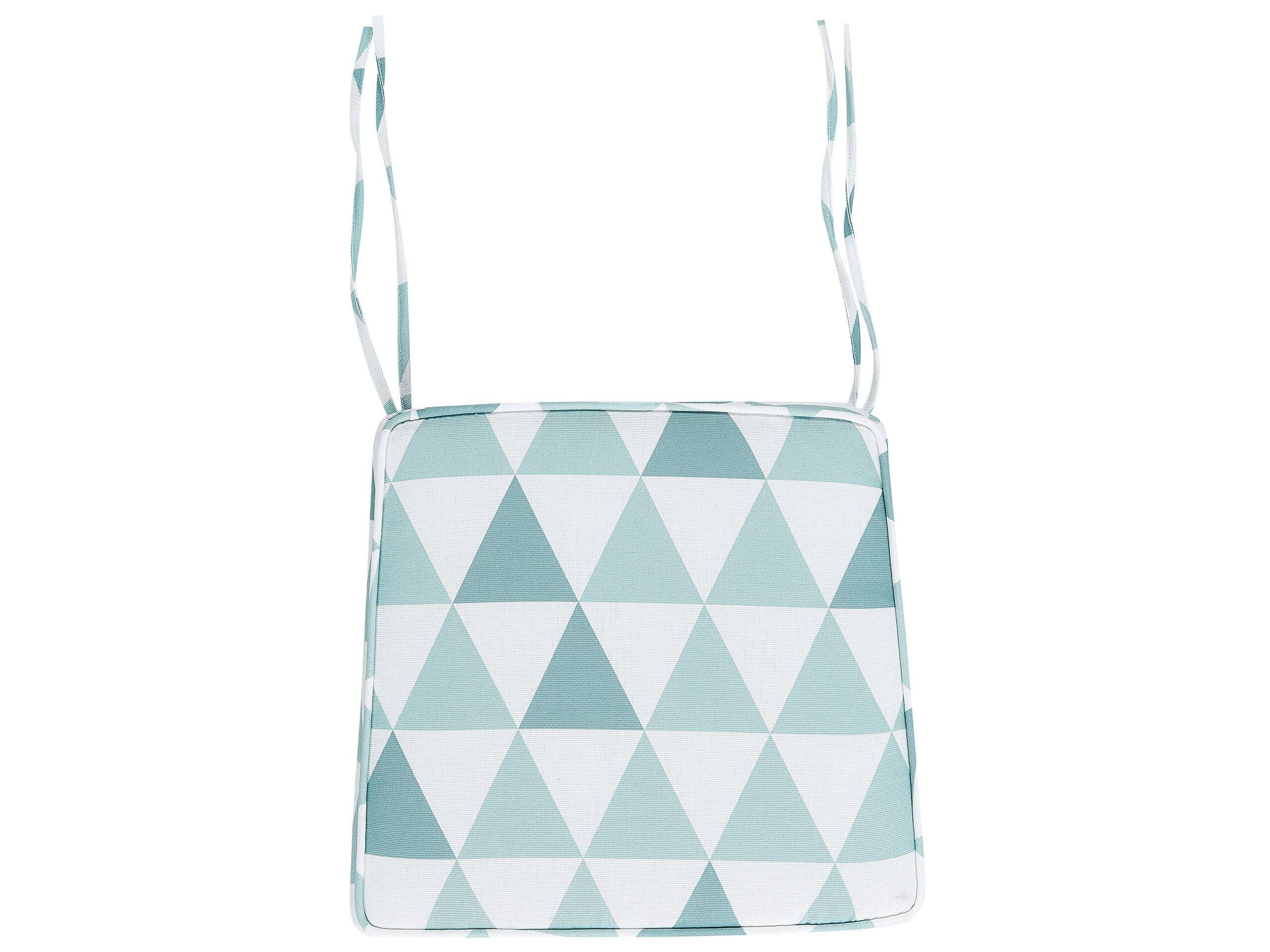 Beliani Lot de 2 coussins pour chaises de jardin en Polyester Moderne TERNI  