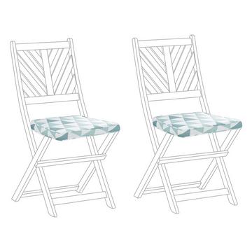 Set mit 2 Sitzkissen aus Polyester Modern TERNI