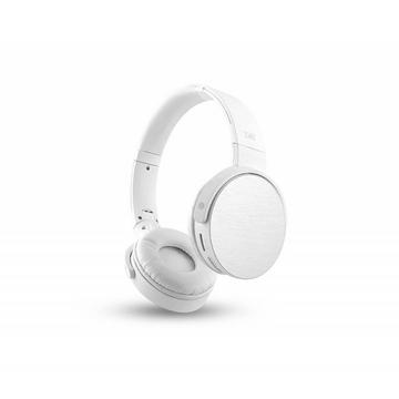 T'nB SHINE Kopfhörer Kabellos Kopfband AnrufeMusik Mikro-USB Bluetooth Weiß